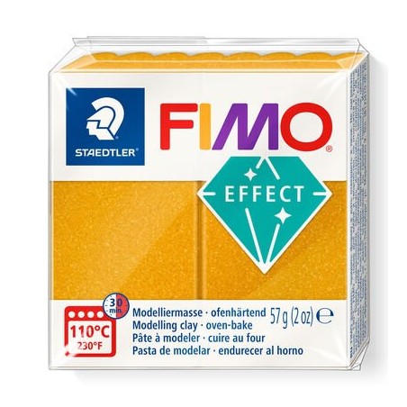 PATE POLYMERE FIMO metalic or  57 gr REF 8020-11