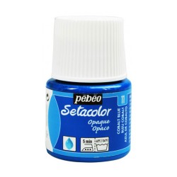 Setacolor Opaque PEBEO 45 ml bleu cobalt 11