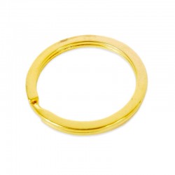 anneau porte-clef dorée Ø 3cm