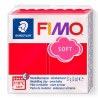 PATE POLYMERE FIMO SOFT Rouge indien 57 gr REF 8020-24