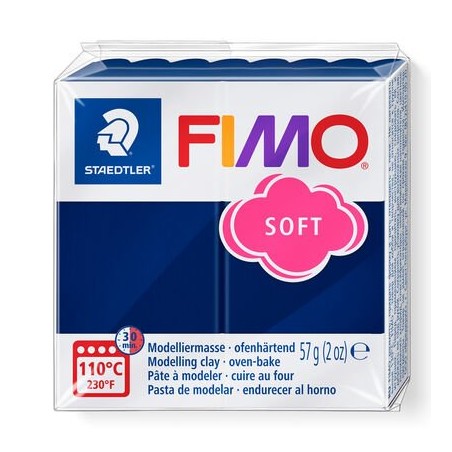 Pâte Fimo Soft 57gr Rouge Indien n°24 Neuf 