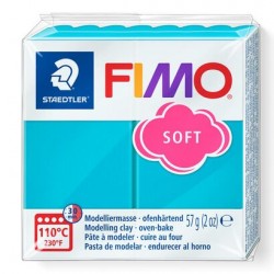 PATE POLYMERE FIMO SOFT Menthe 57 gr REF 8020-39