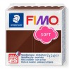 PATE POLYMERE FIMO SOFT Chocolat 57 gr REF 8020-75