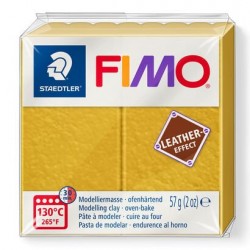PATE POLYMERE FIMO cuir ocre 57 gr REF 8010-179