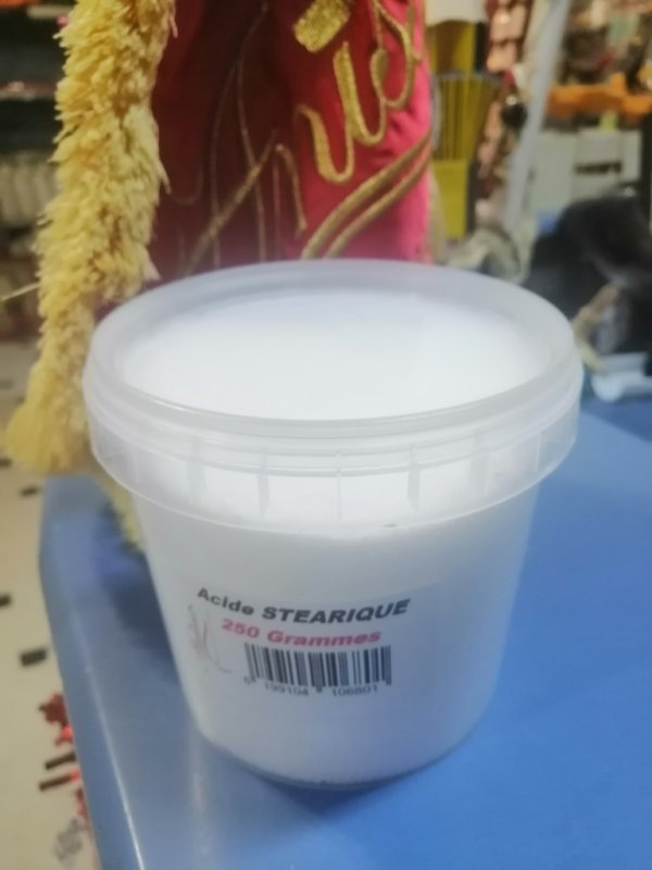 acide stearique -stearine- 250grammes