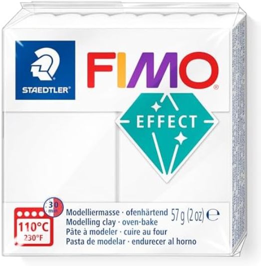PATE POLYMERE FIMO EFFECT FLUORESCENTE 57 gr REF 8020-04