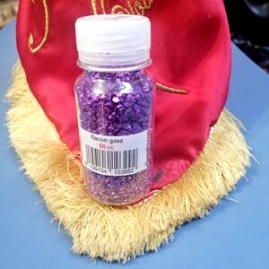 gzez metallique decoration resine violet 60cc