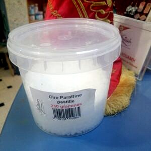 Cire Paraffine traitee en pastille 250gr