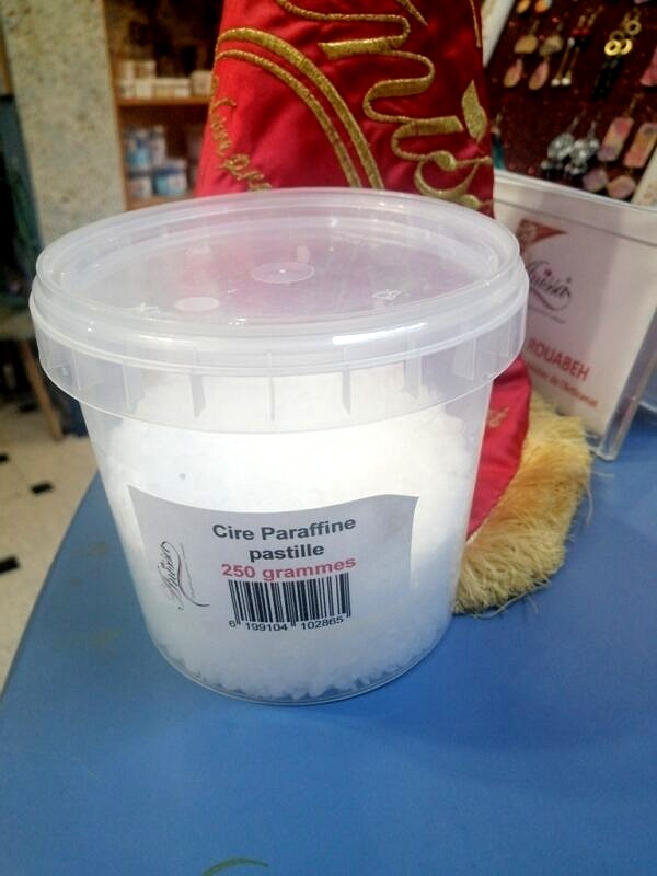 Cire Paraffine traitee en pastille 250gr