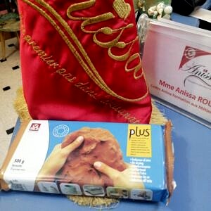 Pate a modeler auto-durcissant terre cuite 500 gr