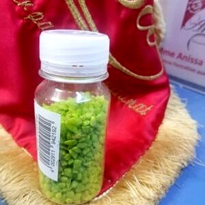 pierre decoration resine vert 60cc