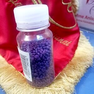 pierre decoration resine mauve 60cc