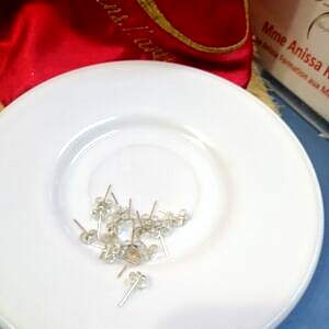 paire boucle d'oreille PINS argent