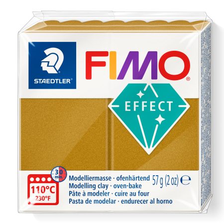 PATE POLYMERE FIMO EFFECT OR 57 gr REF 8010-11
