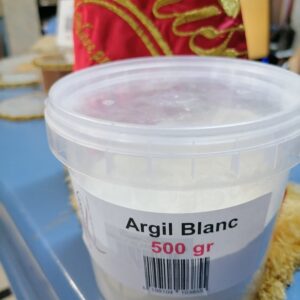 Argile Blanche pour cosmetique 500 gr