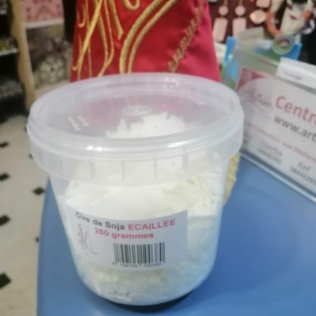 Cire de Soja en ecailles 250gr