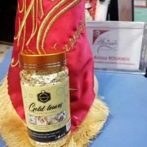 Flacon de feuille en or en copeaux 5 grammes