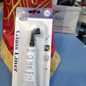 Cerne pour décoration sur verre 21 ml Blanc