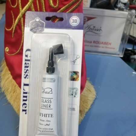 Cerne pour décoration sur verre 21 ml Blanc