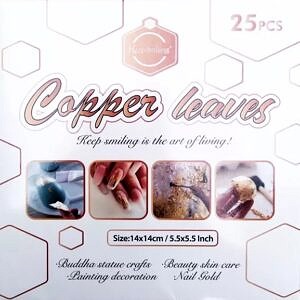 Paquet de feuille en copper 25 pièces