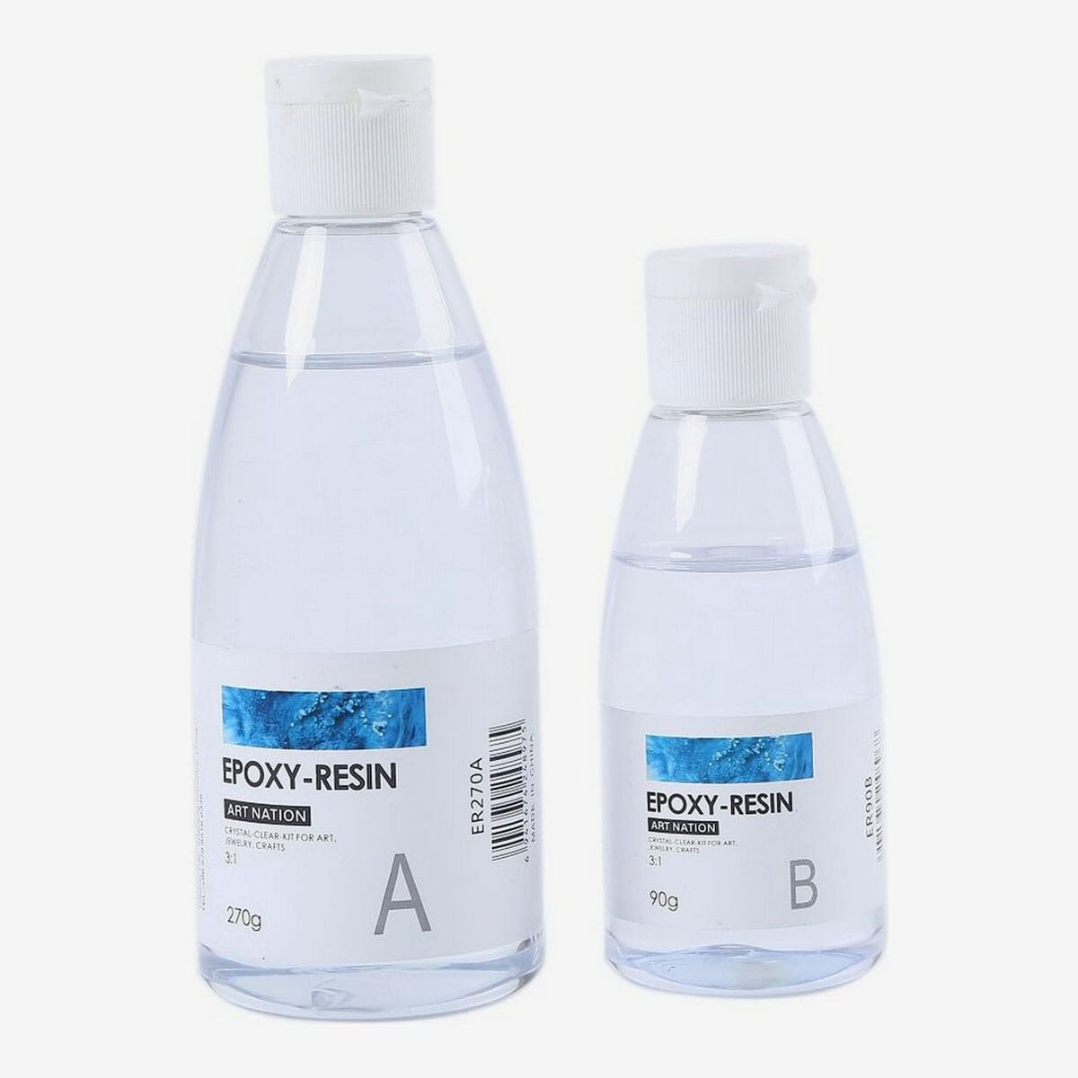 Resine epoxy transparente bi-composants cristal pour bijoux 360gr