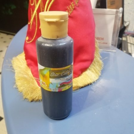 Acrylique Star color 100cc Noir