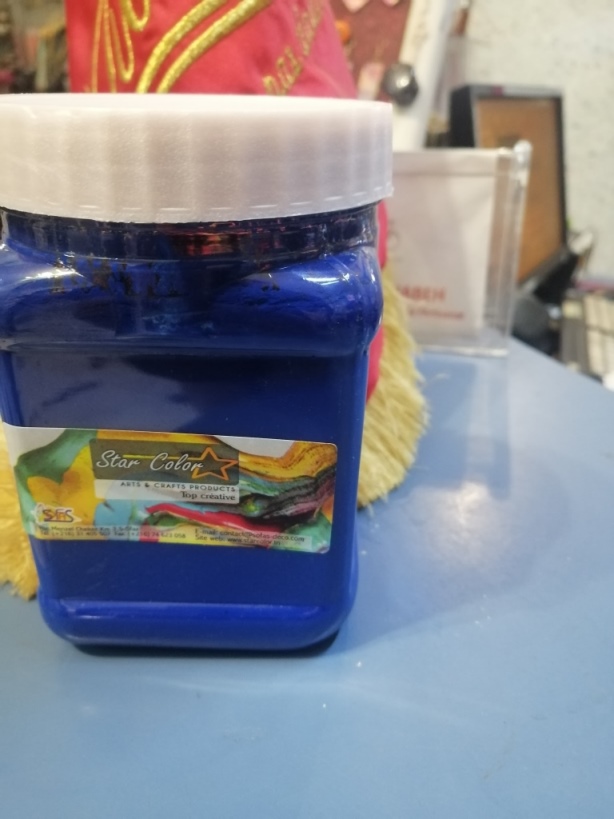 Acrylique Star color 500cc Bleu