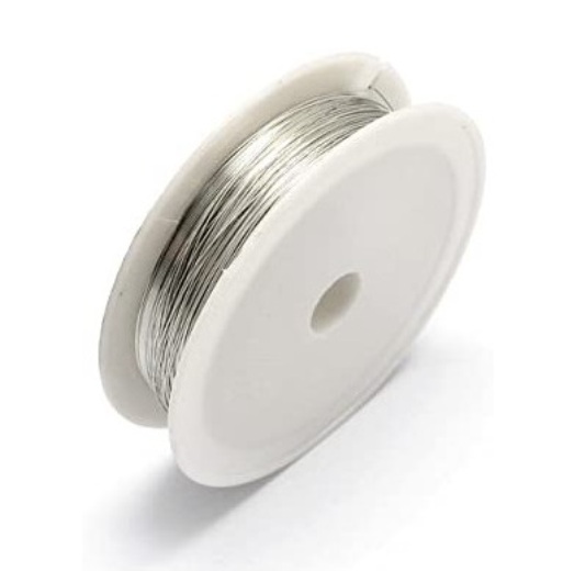 Bobine Fil Plaqué argent 0.3 mm