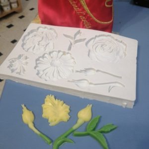 Moule silicone Les 7 roses