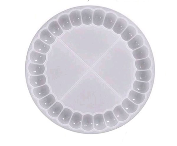 Moules silicone pour concrete en rond