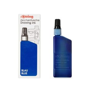 Encre de chine pour isographie 23ml Bleu