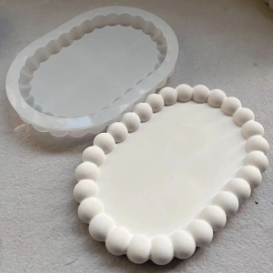 Moules silicone pour concrete en ovale
