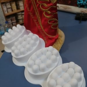 Moule silicone pour Savon massage 4 empreintes